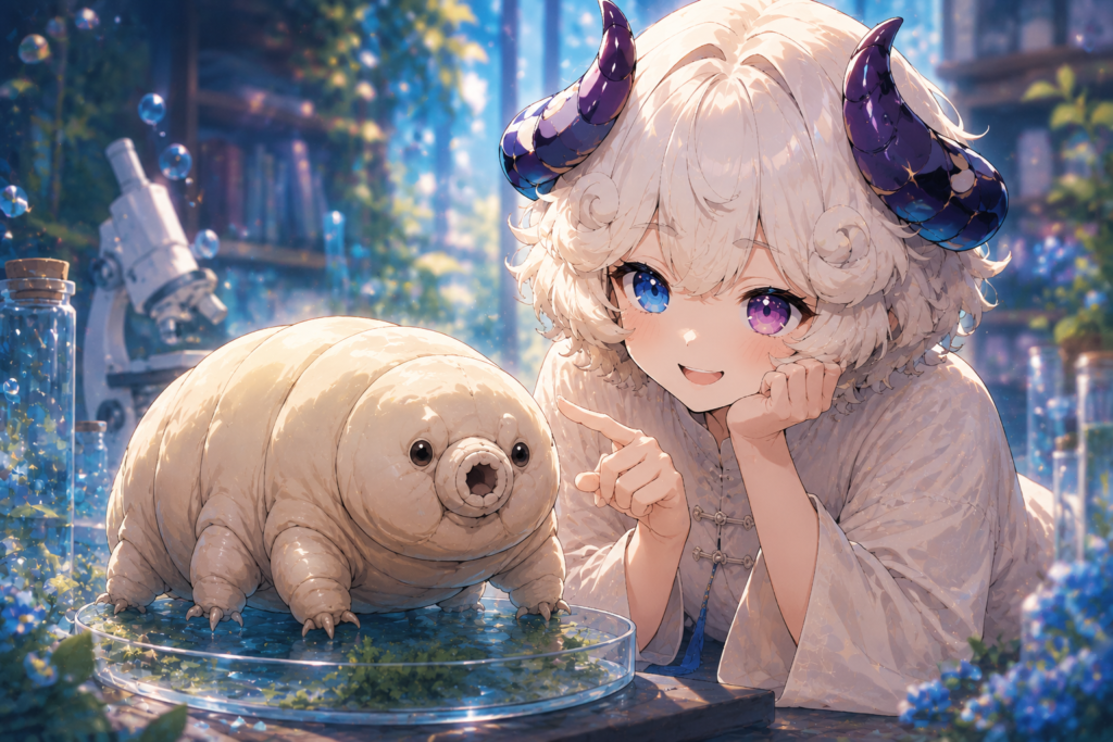 クマムシのイメージ図
